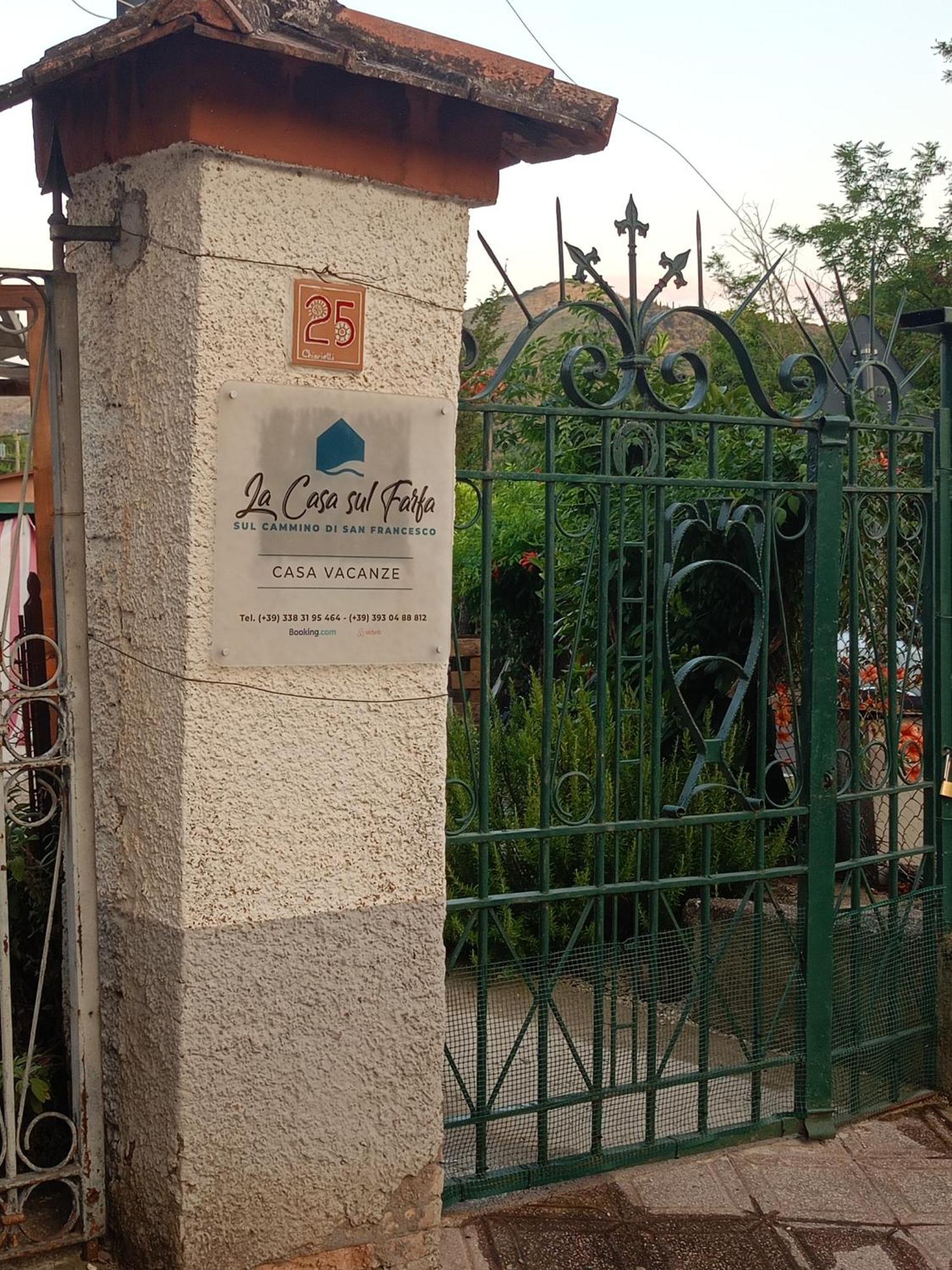 Ferienwohnung La Casa Sul Farfa Bocchignano Exterior foto